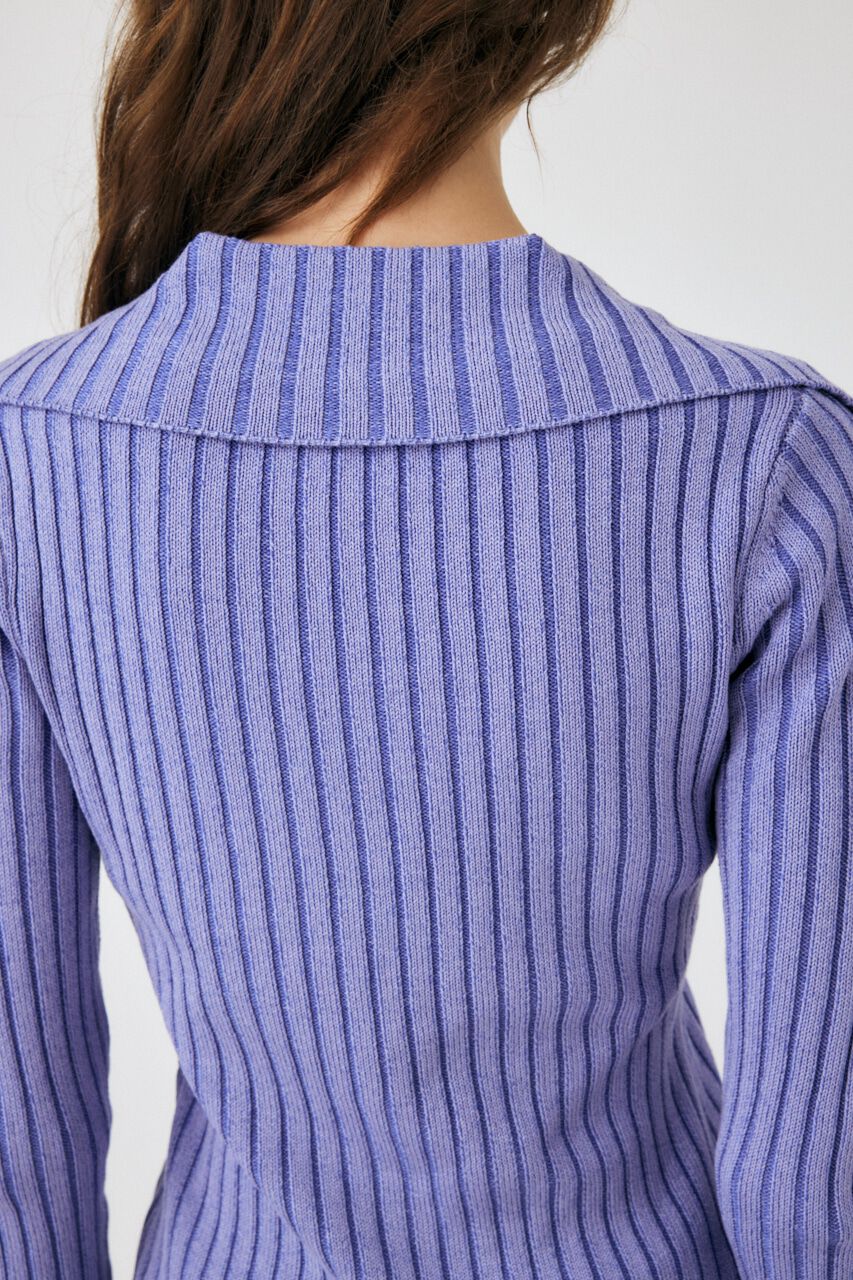 MOUSSY「SKIPPER BI COLOR ニット」|ニット・セーター|