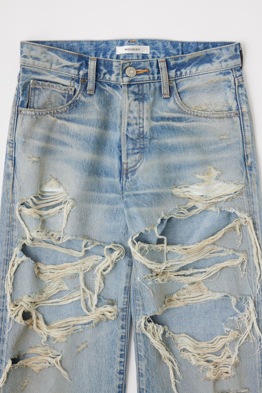 MOUSSY「MIDRISE STRAIGHT」|デニム|