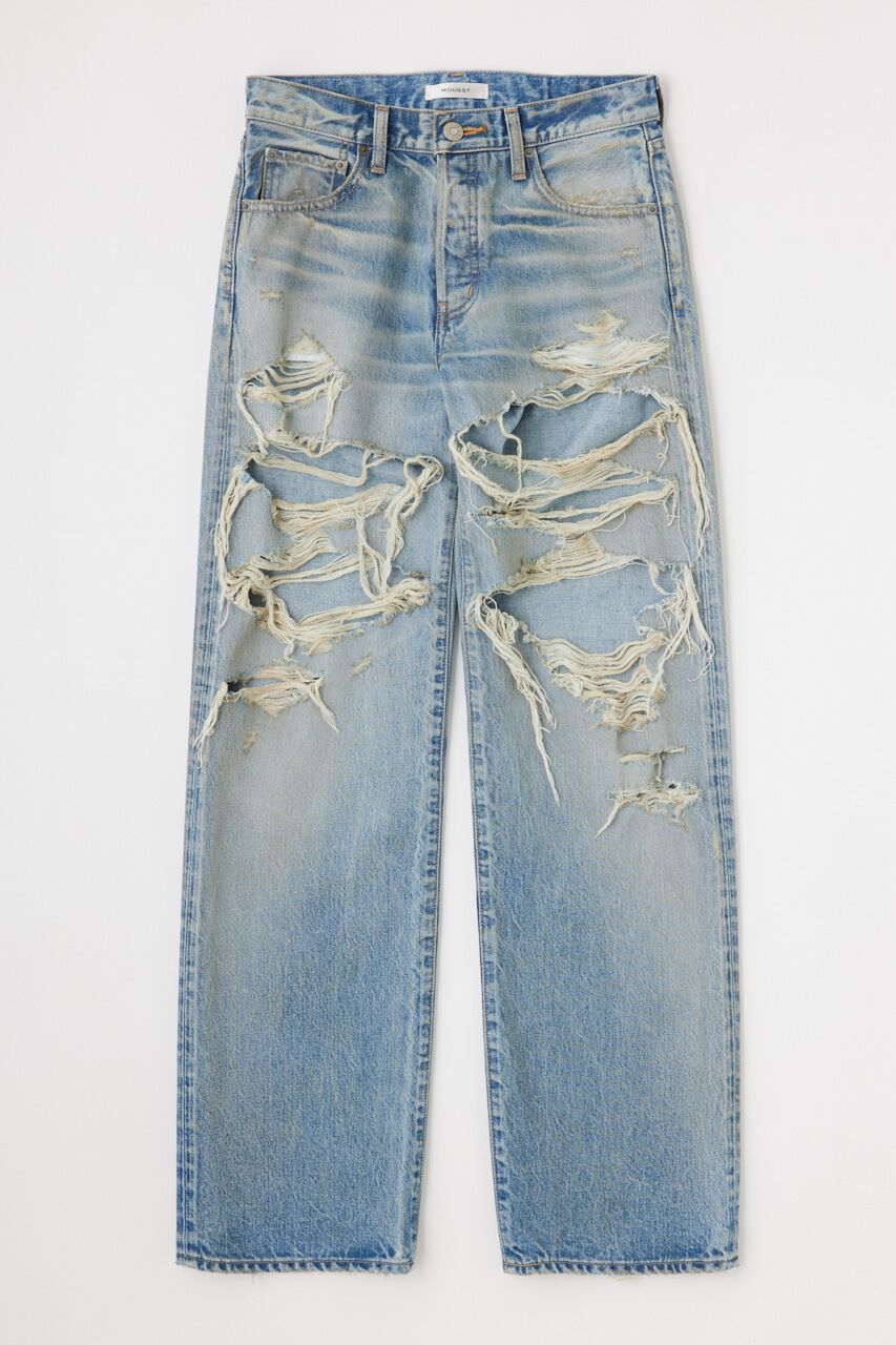 MOUSSY「MIDRISE STRAIGHT」|デニム|