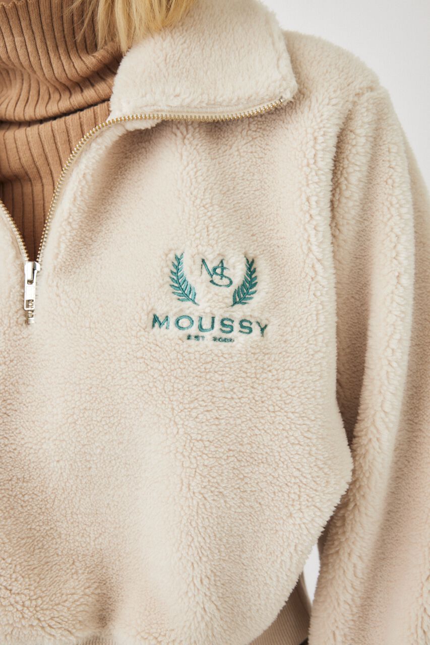 MOUSSY「MOUSSY BOA HALF ZIPプルオーバー」|Tシャツ・カットソー|