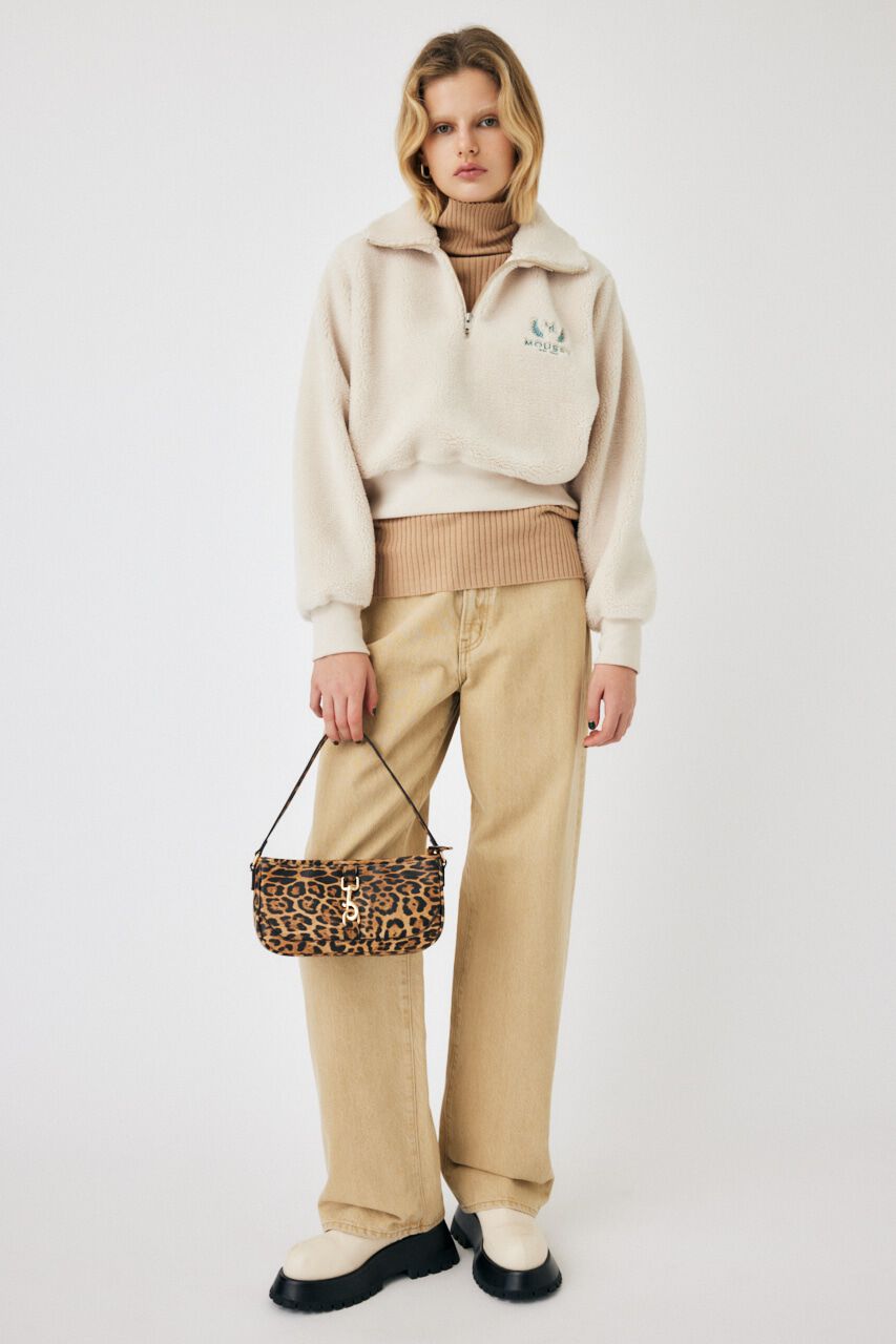MOUSSY「MOUSSY BOA HALF ZIPプルオーバー」|Tシャツ・カットソー|