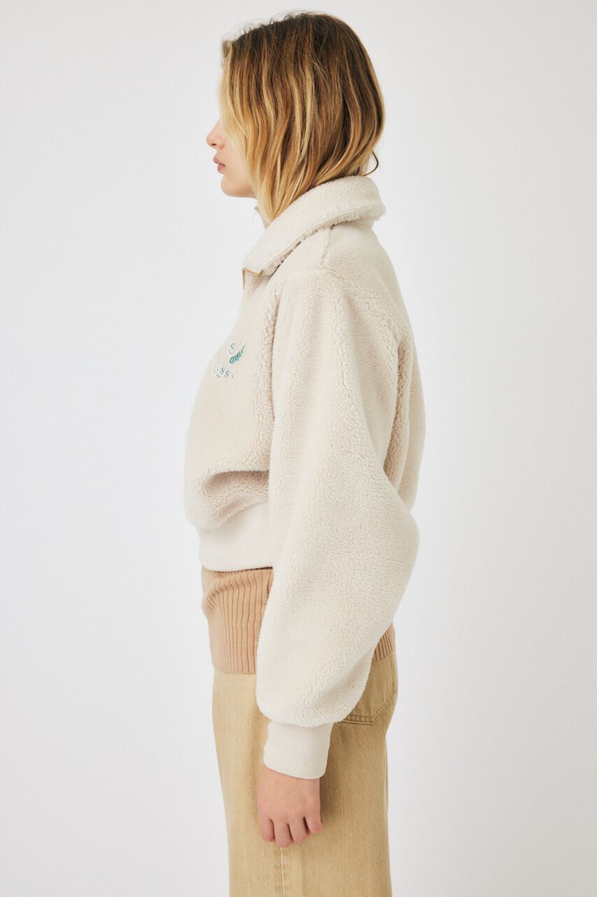 MOUSSY「MOUSSY BOA HALF ZIPプルオーバー」|Tシャツ・カットソー|