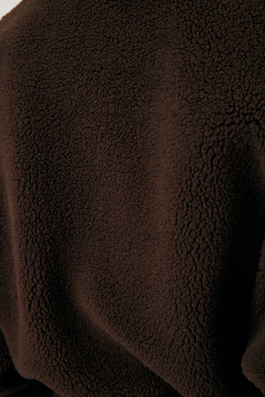 MOUSSY「MOUSSY BOA HALF ZIPプルオーバー」|Tシャツ・カットソー|