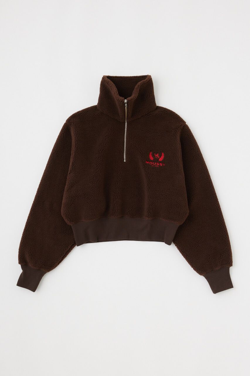 MOUSSY「MOUSSY BOA HALF ZIPプルオーバー」|Tシャツ・カットソー|