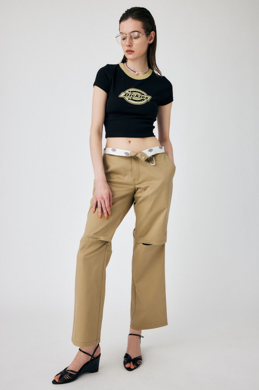 MOUSSY「DICKIES（R）KNEE SLIT パンツ」|その他|BEG