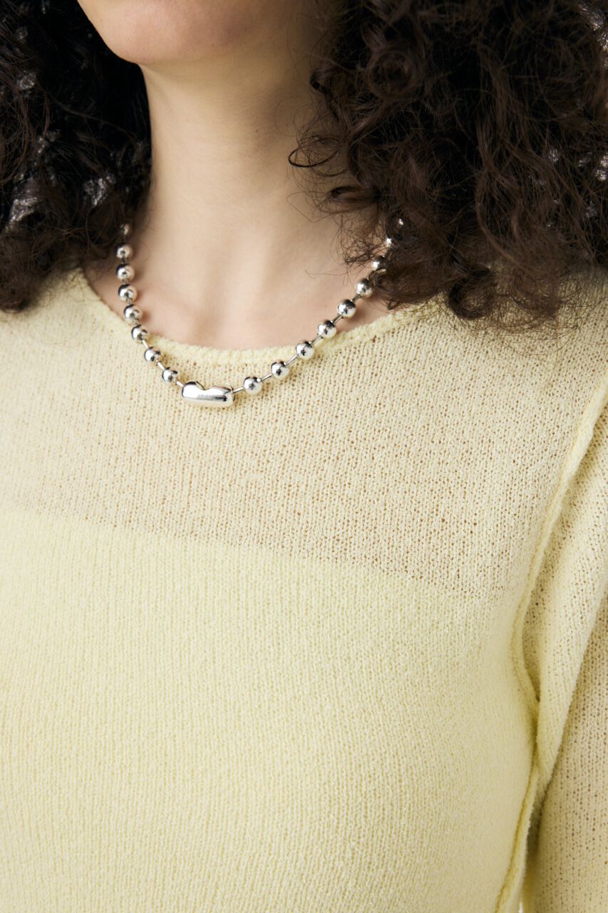 MOUSSY「LOOSE KNIT ロングスリーブTEE」|ニット・セーター|