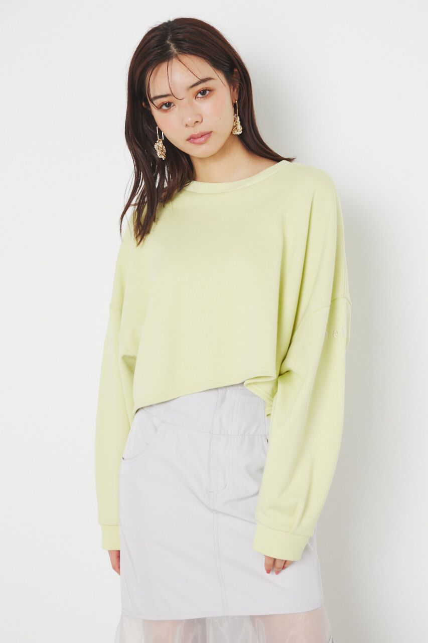 rienda「アームロゴスウェットTOP」|パーカー|