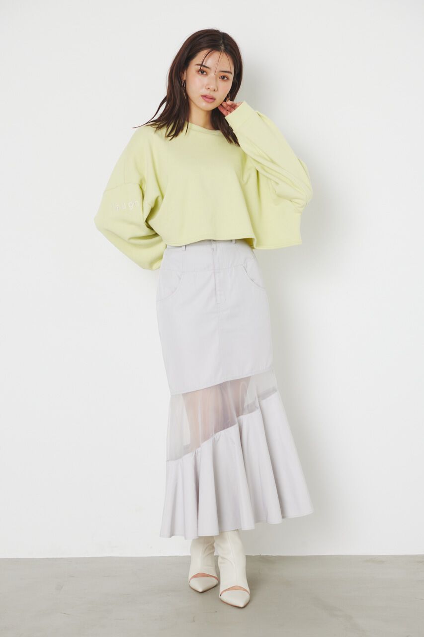 rienda「アームロゴスウェットTOP」|パーカー|