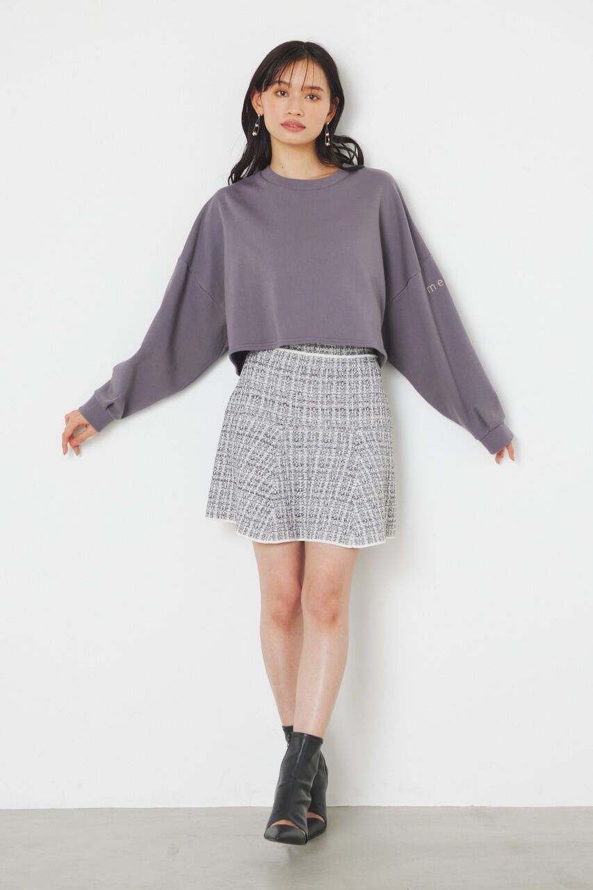 rienda「アームロゴスウェットTOP」|パーカー|