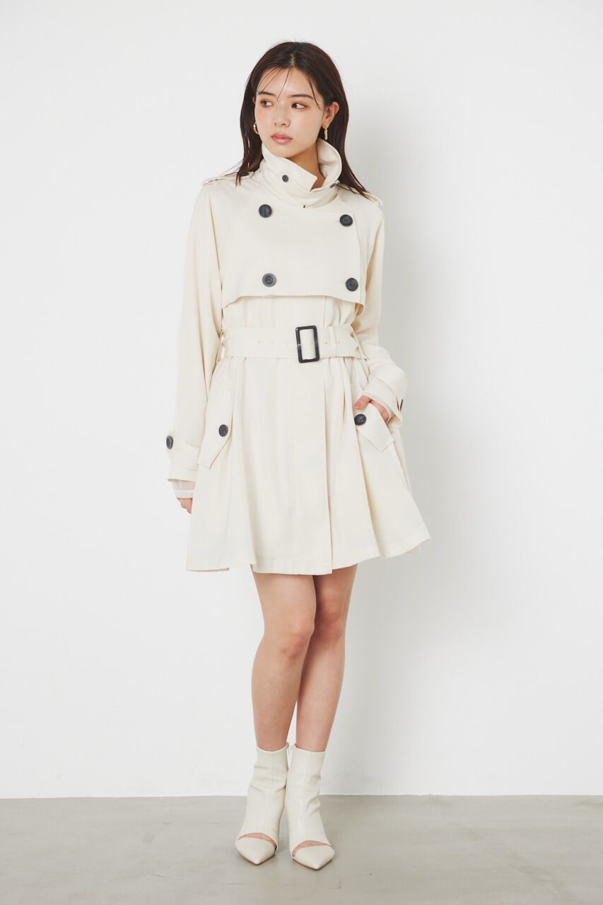 rienda「＃ジェラートトレンチ ミニコート」|その他|