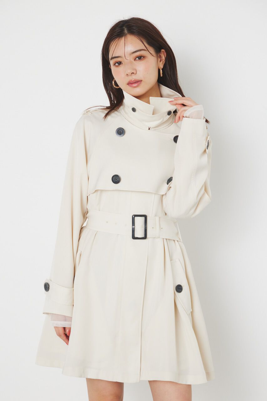 rienda「＃ジェラートトレンチ ミニコート」|その他|