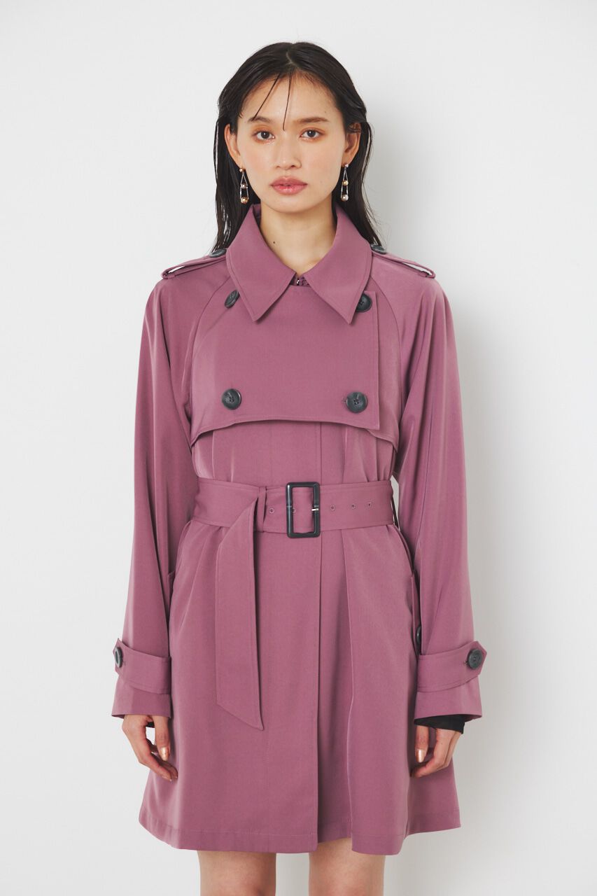 rienda「＃ジェラートトレンチ ミニコート」|その他|