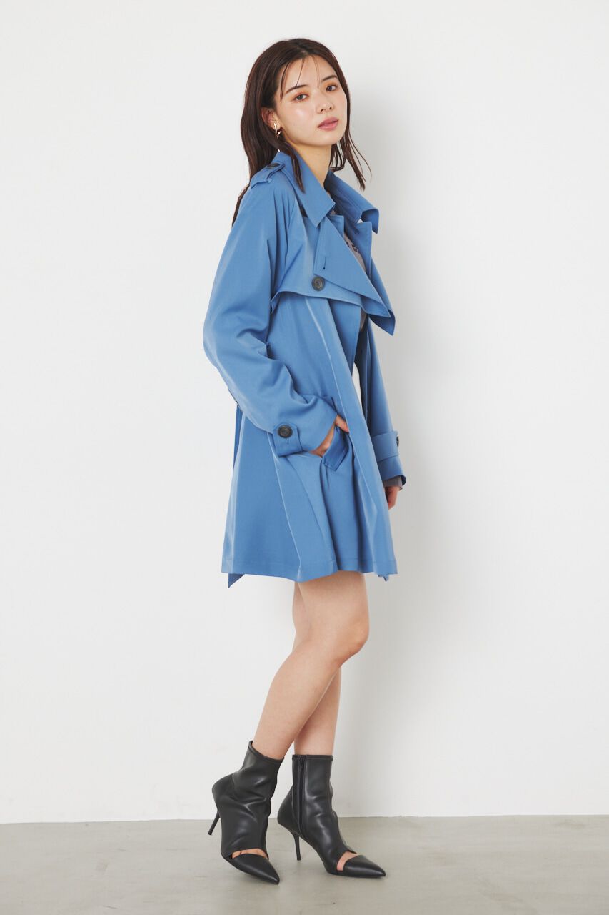 rienda「＃ジェラートトレンチ ミニコート」|その他|