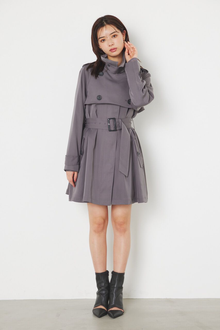 rienda「＃ジェラートトレンチ ミニコート」|その他|
