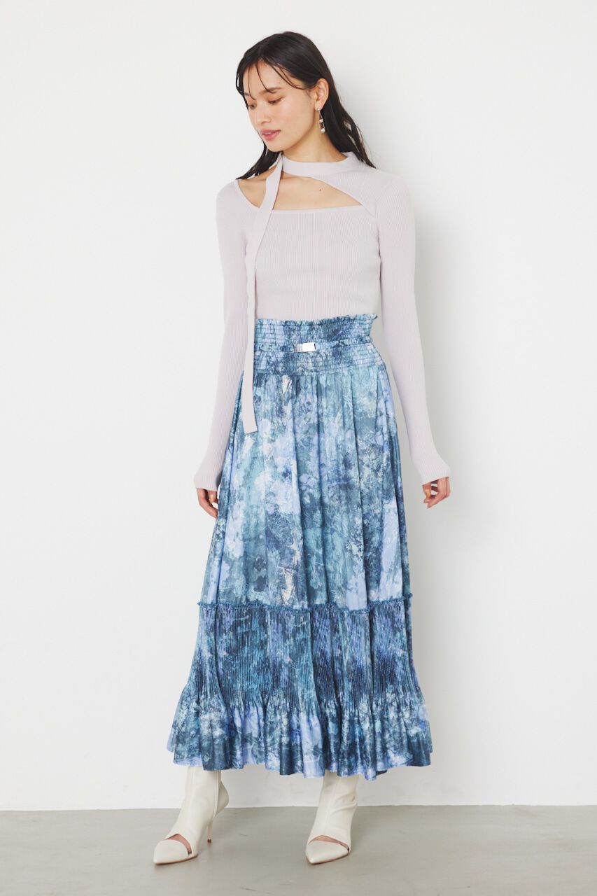 rienda「チョーカーデザインKnit TOP」|ニット・セーター|