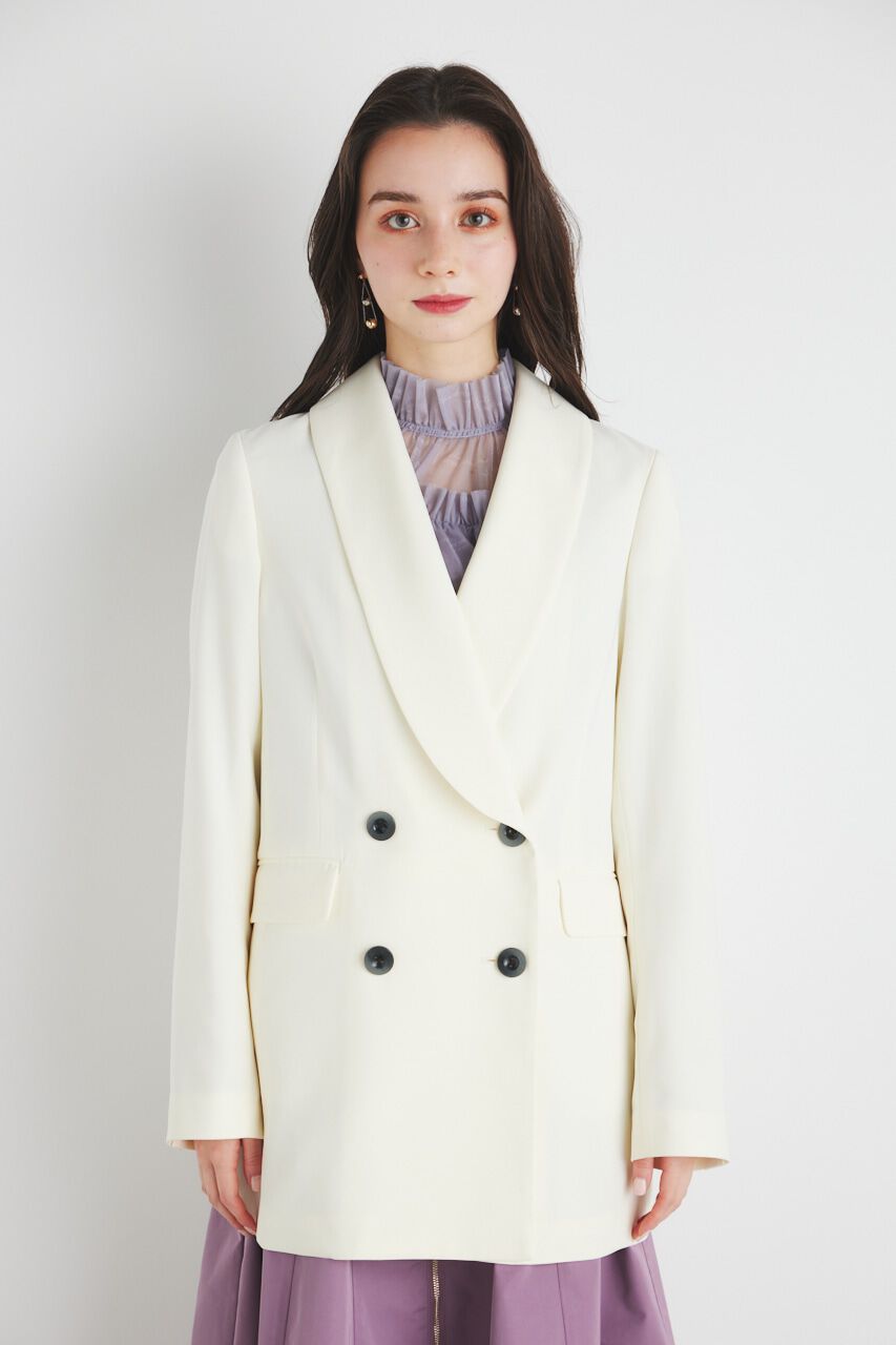 rienda「ダブルボタンショールカラーテーラードJK」|その他|