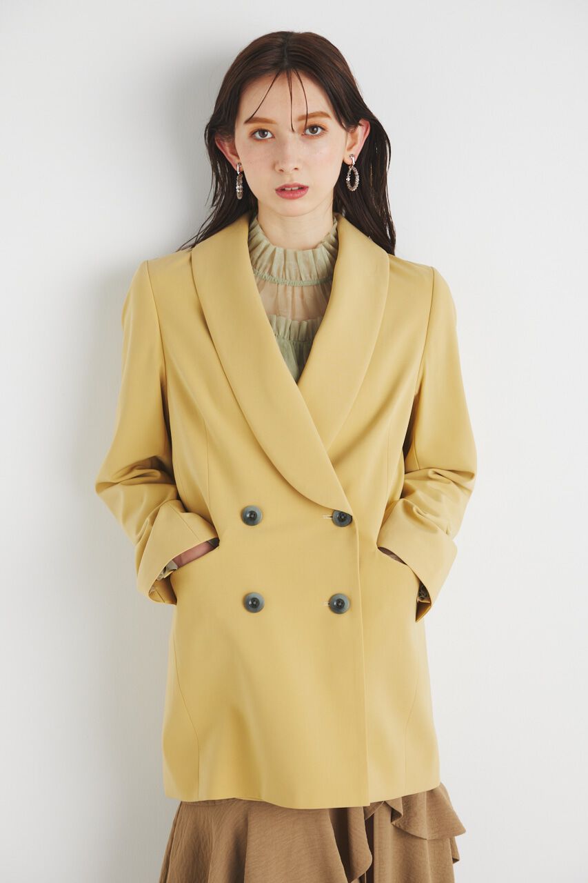 rienda「ダブルボタンショールカラーテーラードJK」|その他|