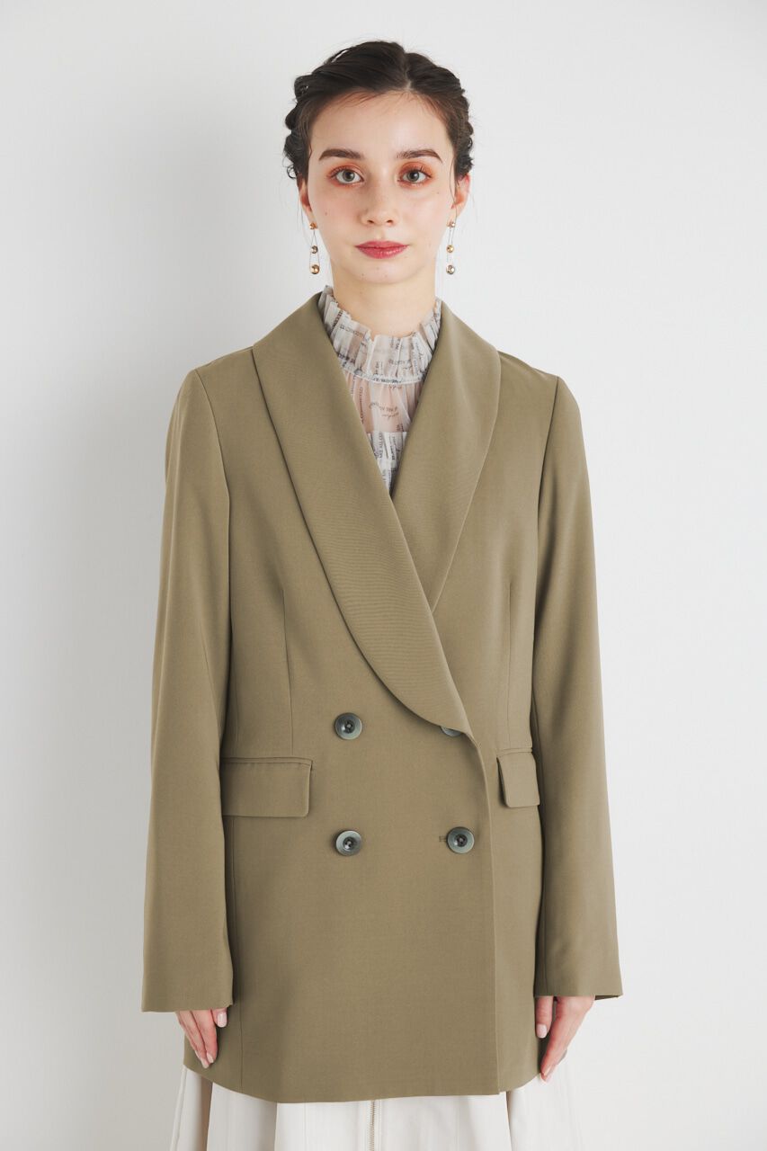 rienda「ダブルボタンショールカラーテーラードJK」|その他|