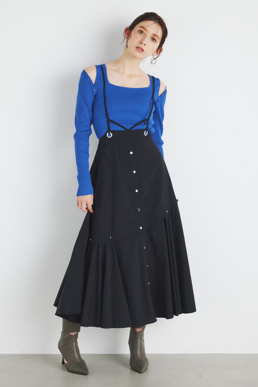 rienda「3WAYショルダーニットTOP」|ニット・セーター|