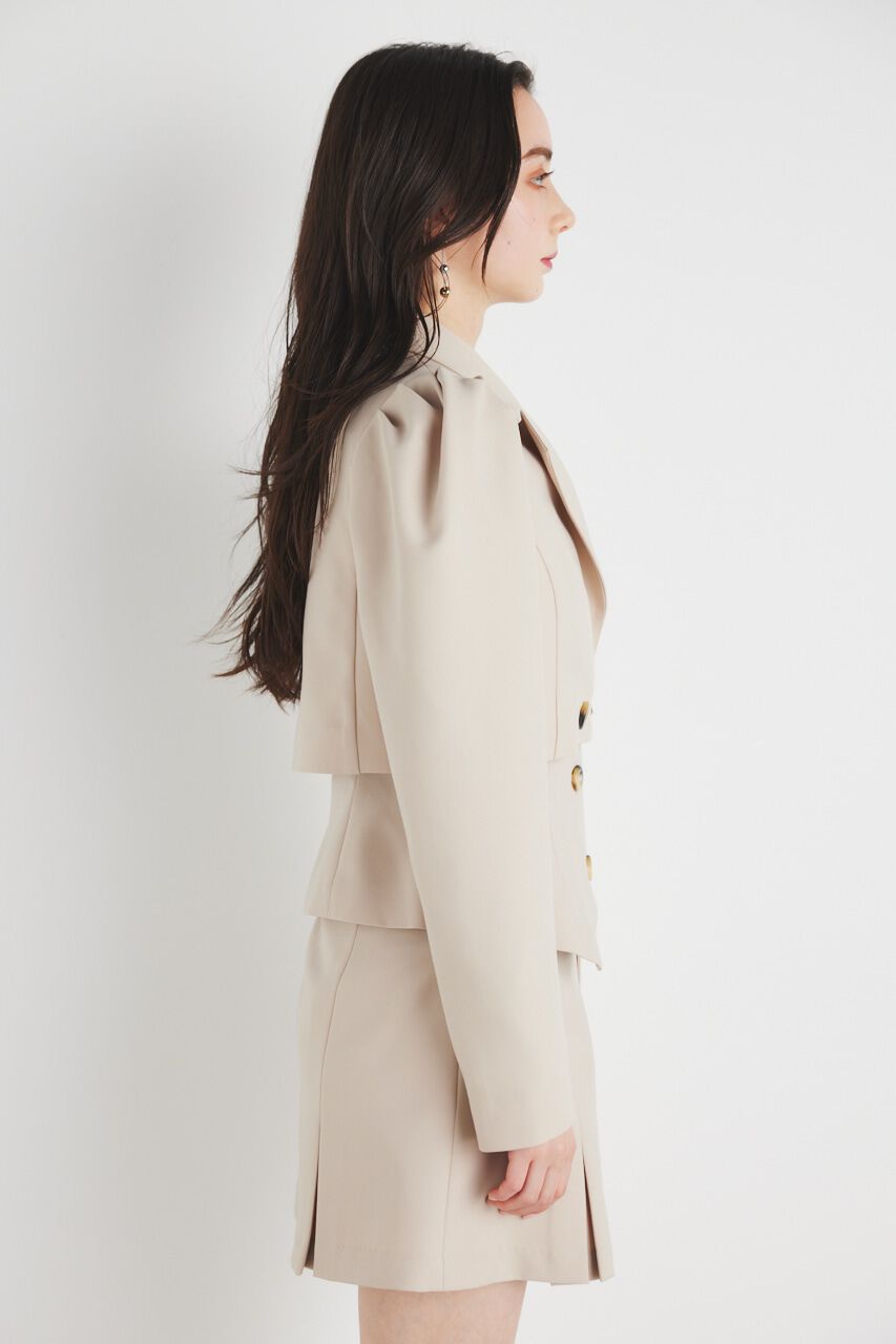 rienda「パフスリーブクロップドJK」|その他|