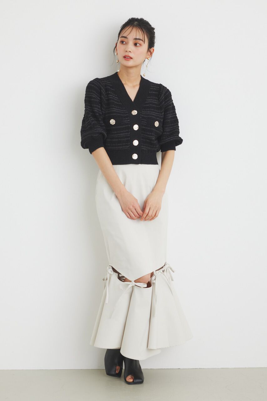 rienda「スラッシュハングマーメイドJ/W SK」|スカート|