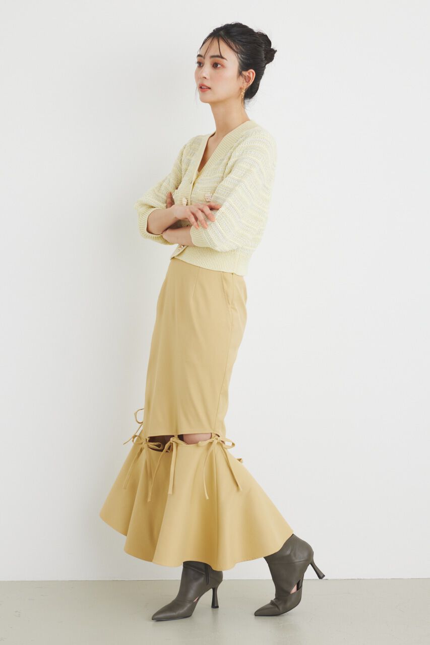 rienda「スラッシュハングマーメイドJ/W SK」|スカート|