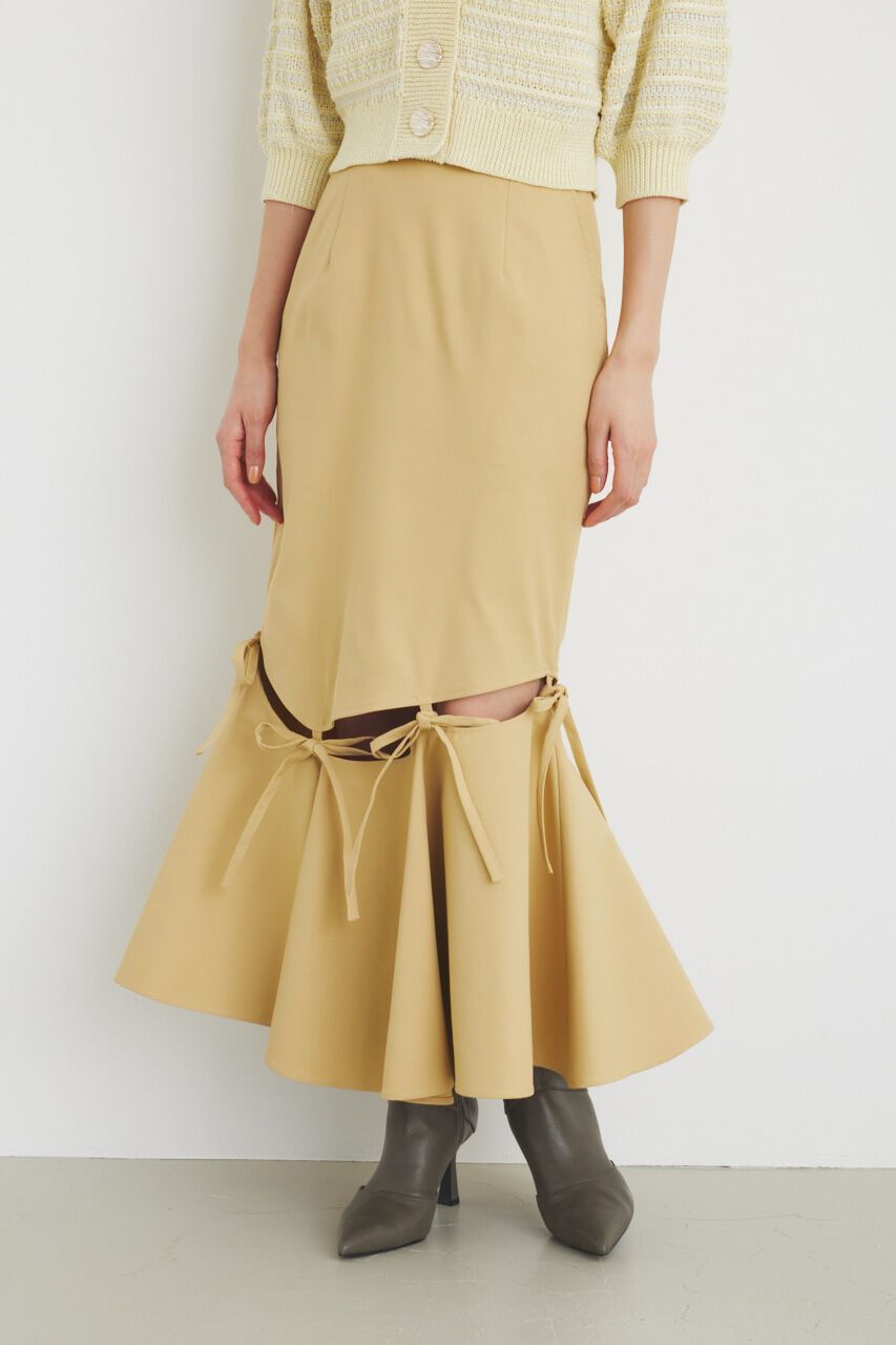 rienda「スラッシュハングマーメイドJ/W SK」|スカート|