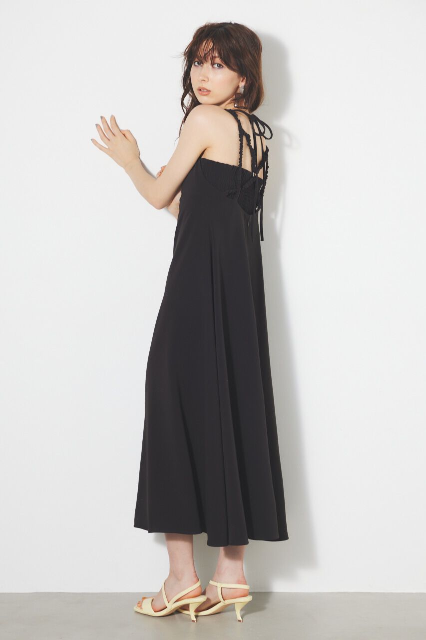 rienda「ギャザーストリングキャミOP」|ワンピース|