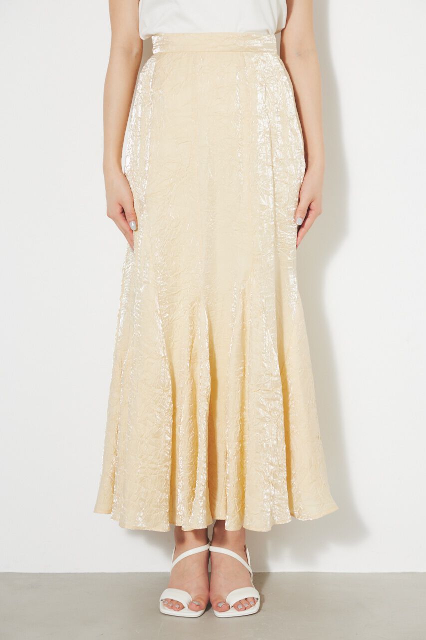 rienda「ランダムパネルJ/WマーメイドSK」|スカート|