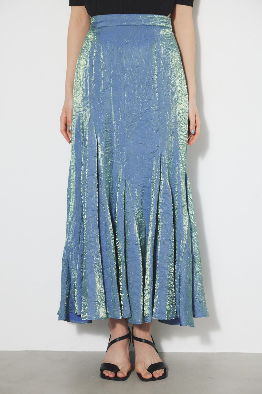 rienda「ランダムパネルJ/WマーメイドSK」|スカート|