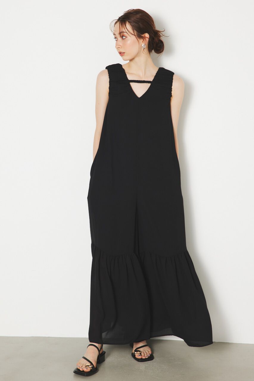 rienda「ギャザーデザインVN OP」|その他|