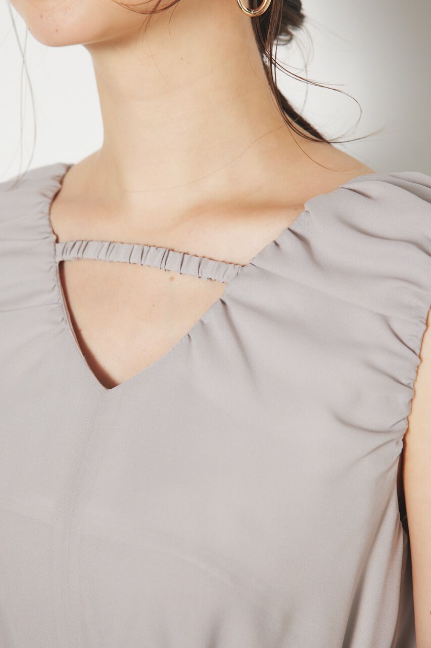 rienda「ギャザーデザインVN OP」|その他|