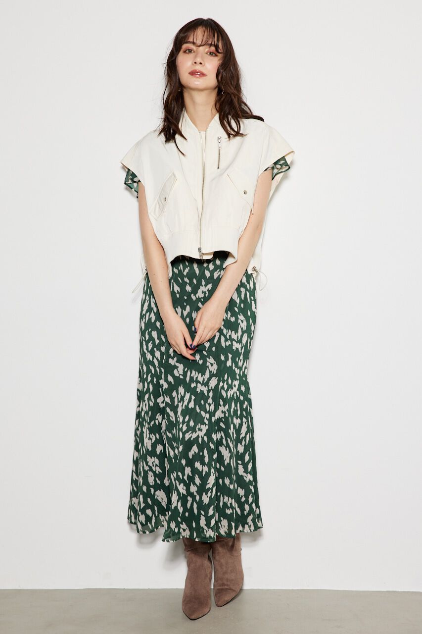 rienda「スリーブレスMA-1」|ブルゾン・スタジャン|