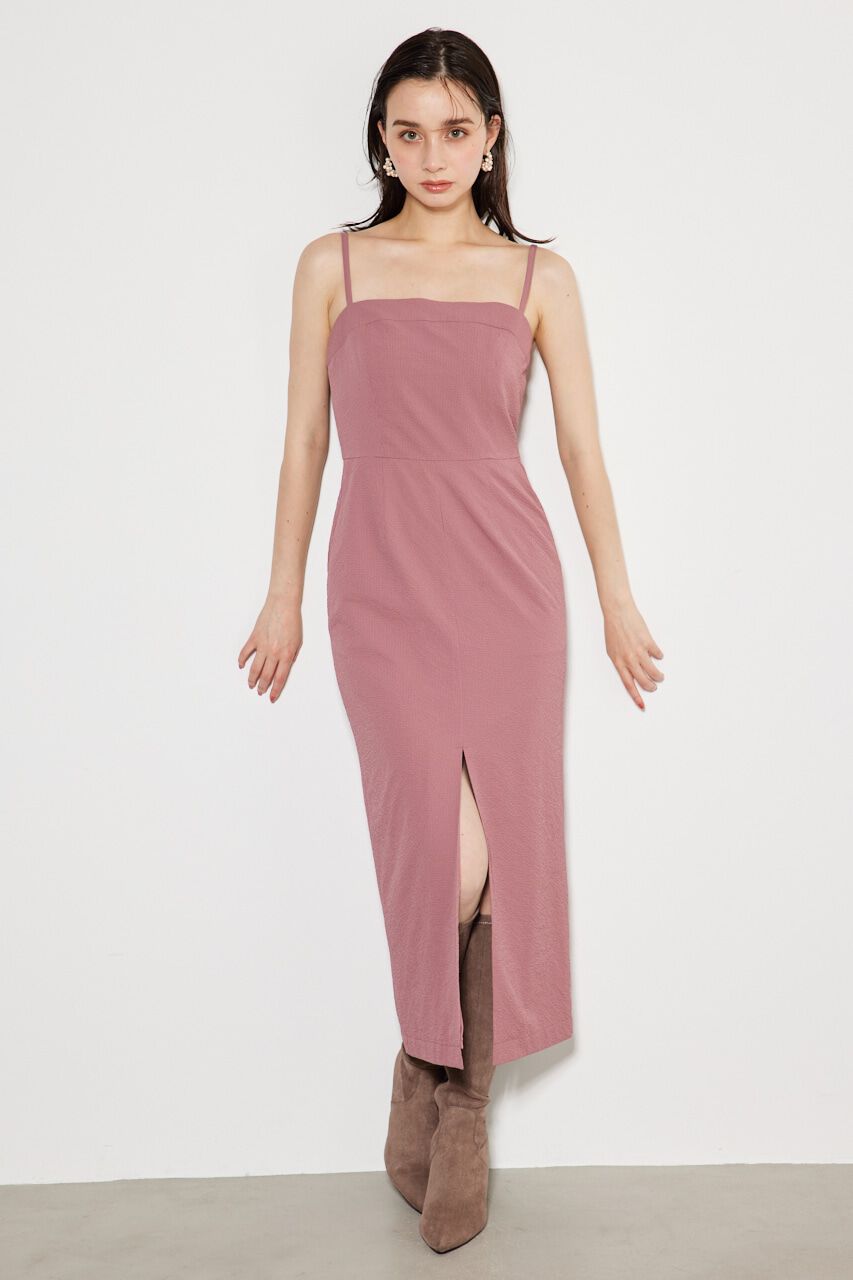 rienda「オフショルレイヤードキャミOP」|ワンピース|