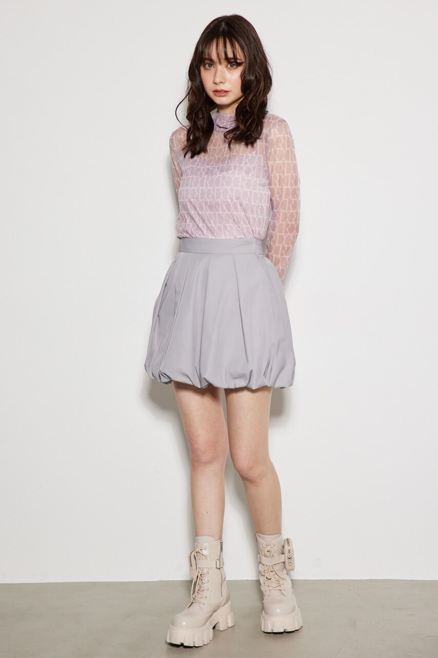 rienda「バルーンミニJ/W SS-PT」|その他|L/GRY1