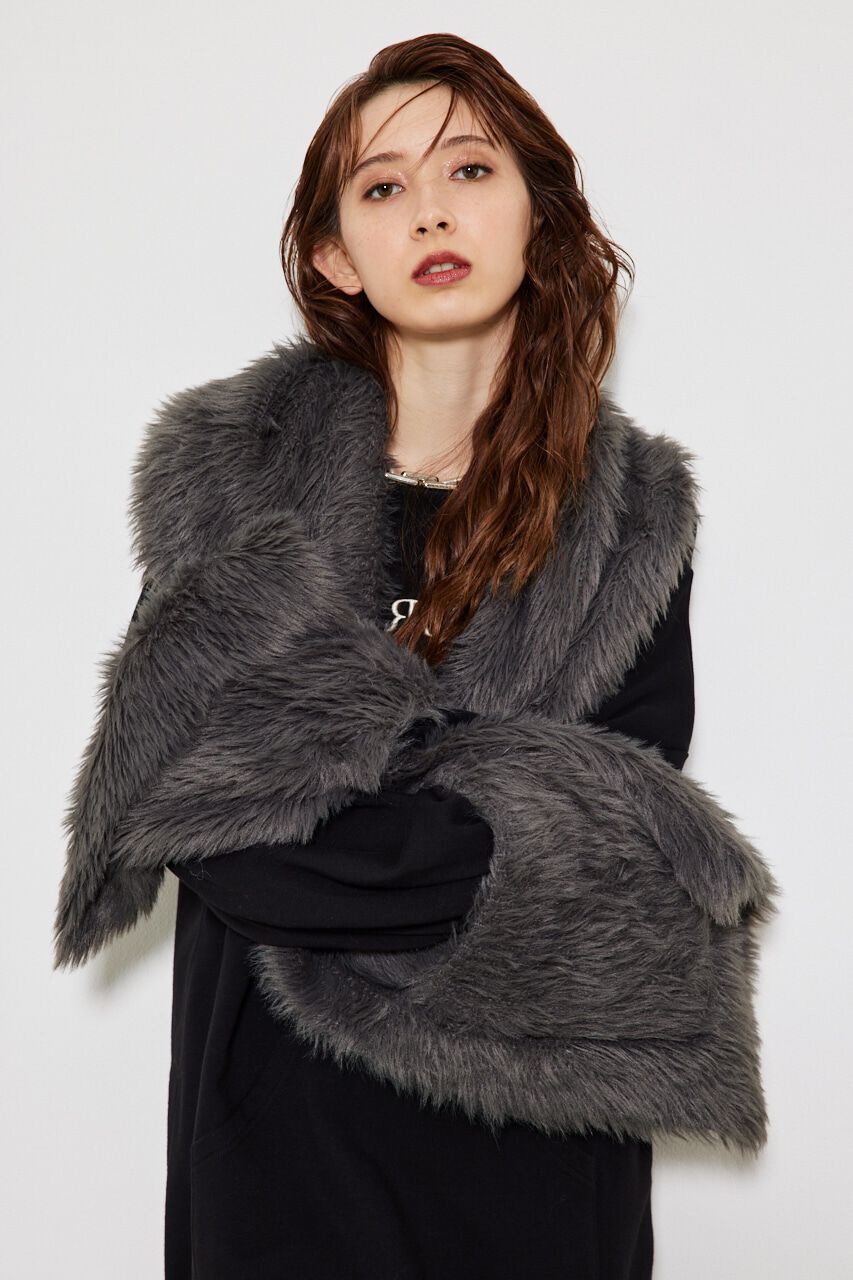 rienda「フードストール」|その他|D/GRY3