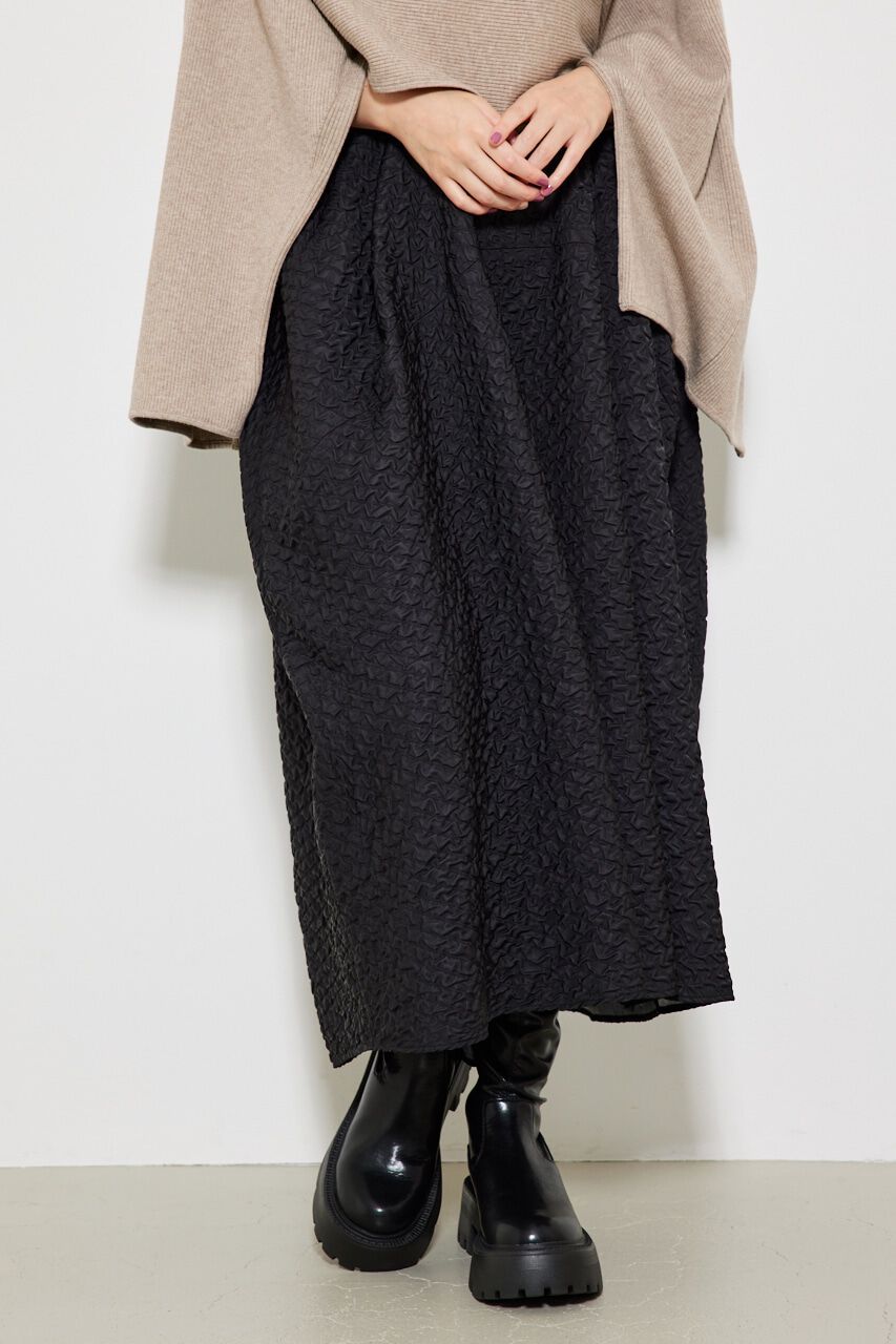 rienda「ラウンドフォルムJ/W SK」|スカート|