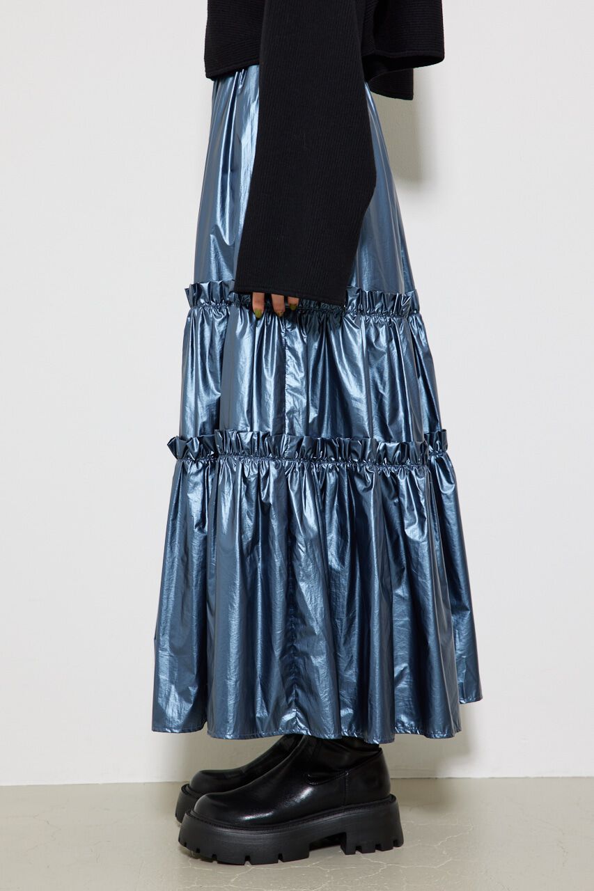 rienda「シャイニーティアードJ/W SK」|スカート|