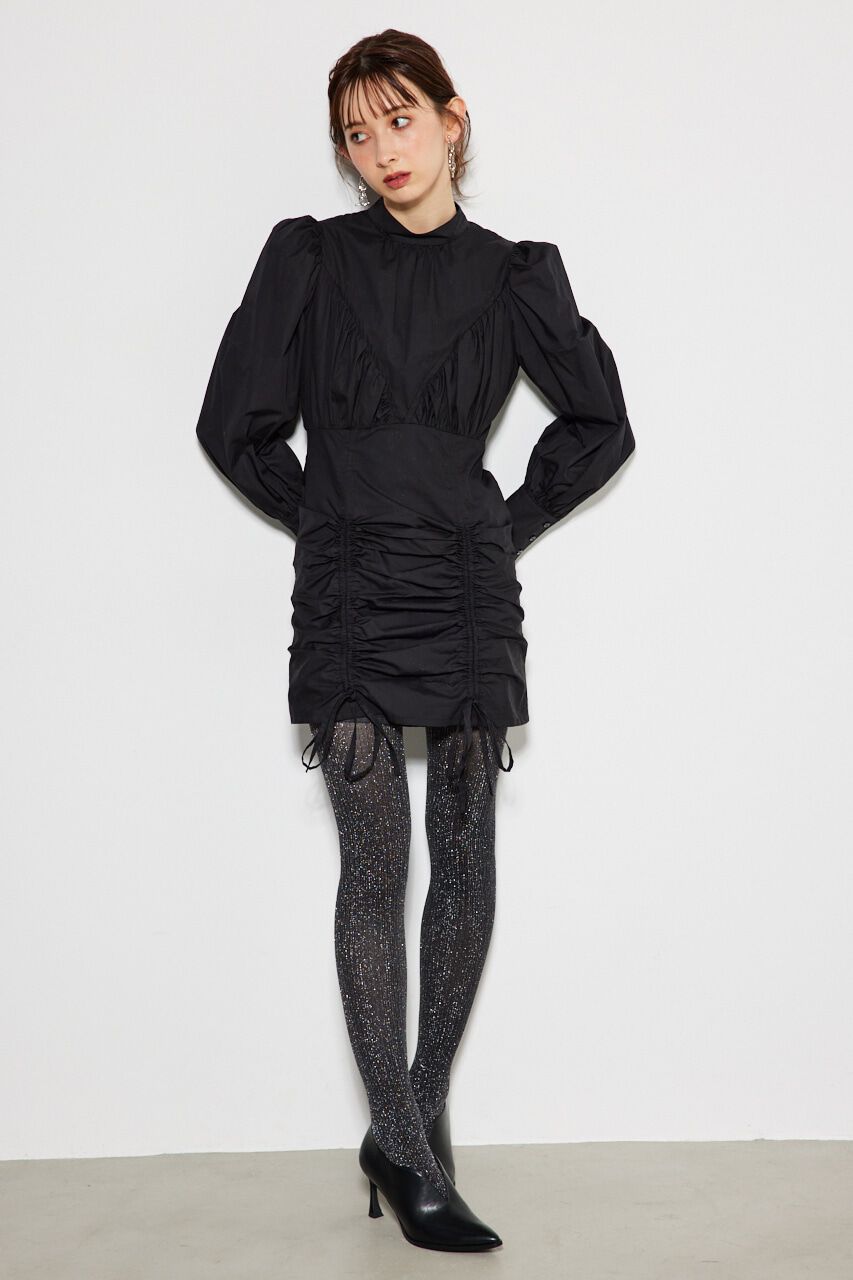 rienda「ビスチェデザインドローストリングmini OP」|ワンピース|