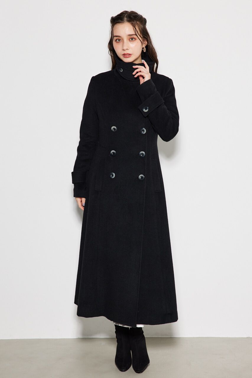 rienda「＃23シンデレララインコート」|その他|BLK