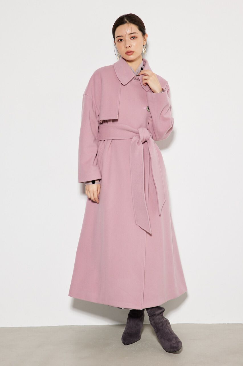 rienda「スタンドカラーウールCT」|その他|