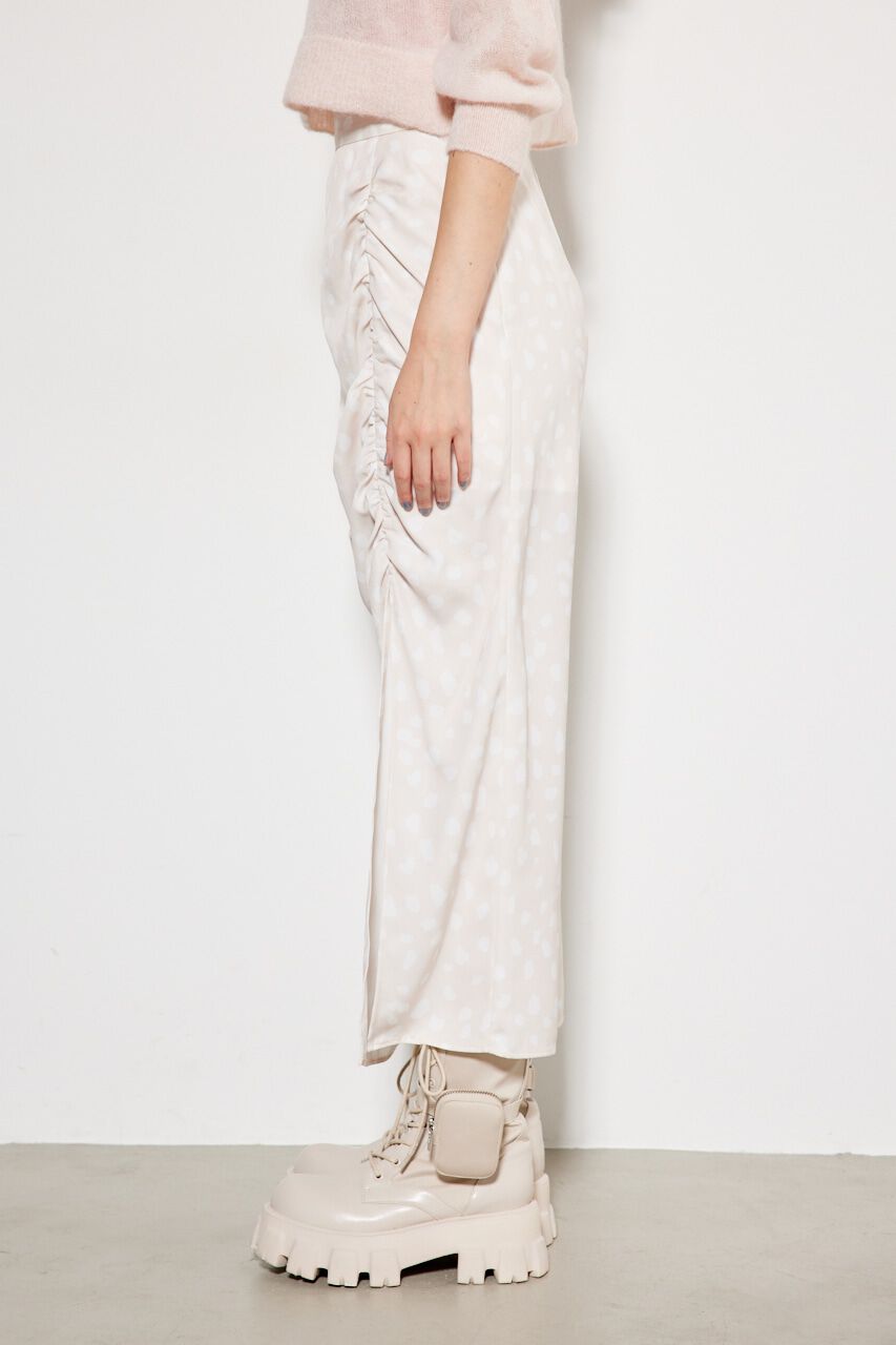 rienda「ハイスリットJWギャザーSK」|スカート|