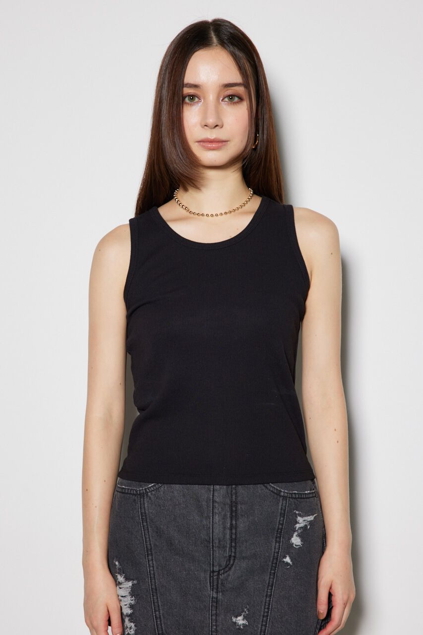 rienda「アメスリタンクカットトップス」|タンクトップ|