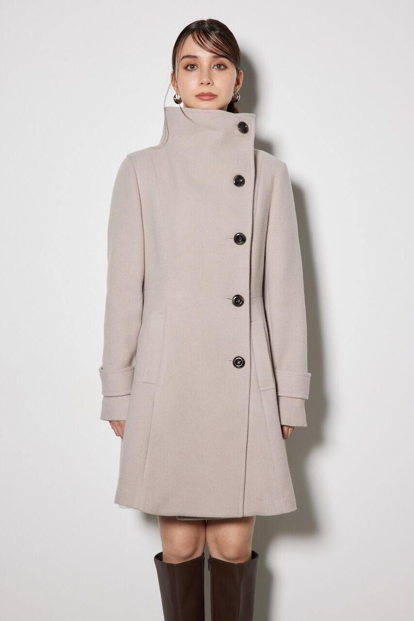 rienda「オーバーネックシンデレララインミニコート」|その他|