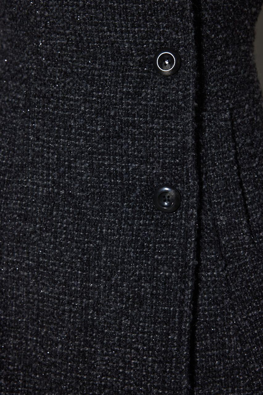 rienda「オーバーネックシンデレララインミニコート」|その他|