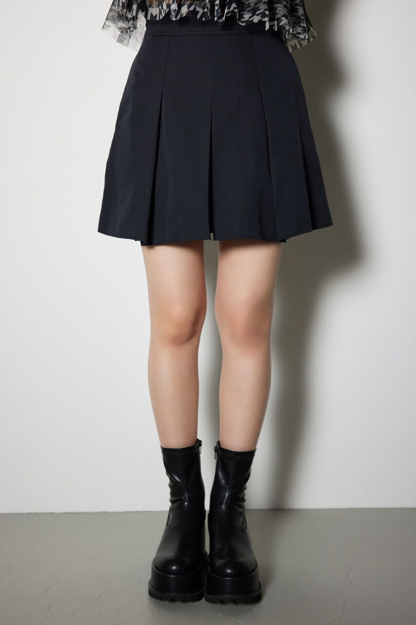 rienda「ハイウエストタックフレアショートパンツ」|その他|