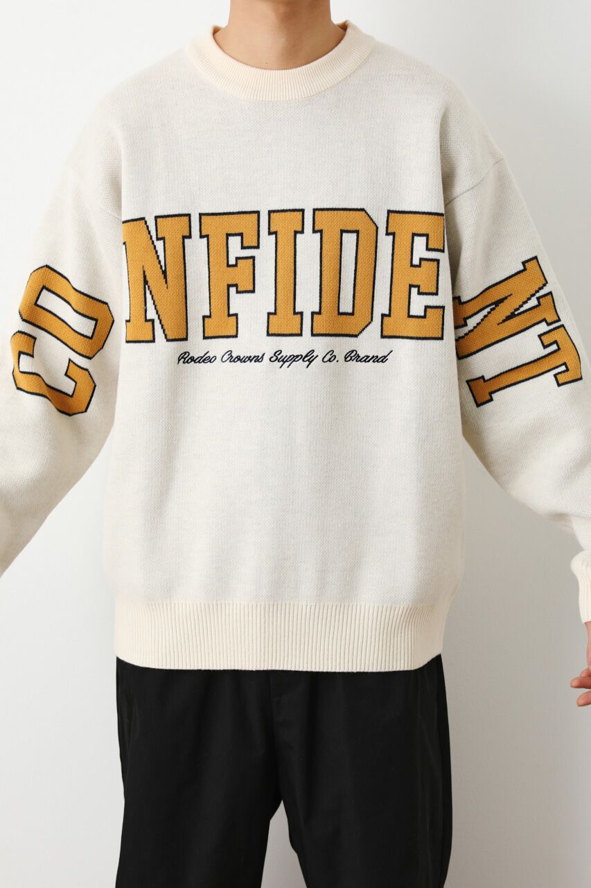 RODEO CROWNS「ロゴジャカードニット」|ニット・セーター|