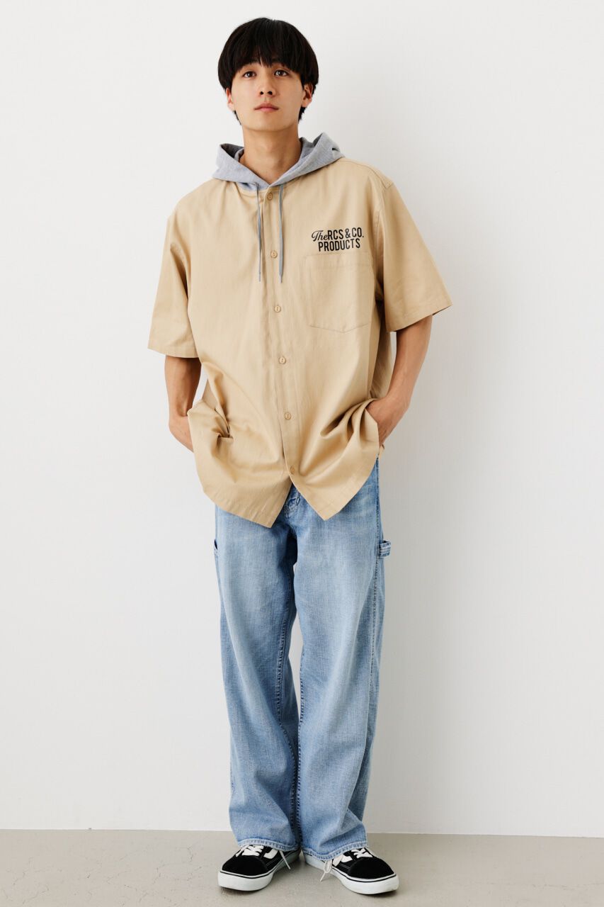 RODEO CROWNS「ワークフードシャツ」|シャツ・ブラウス|