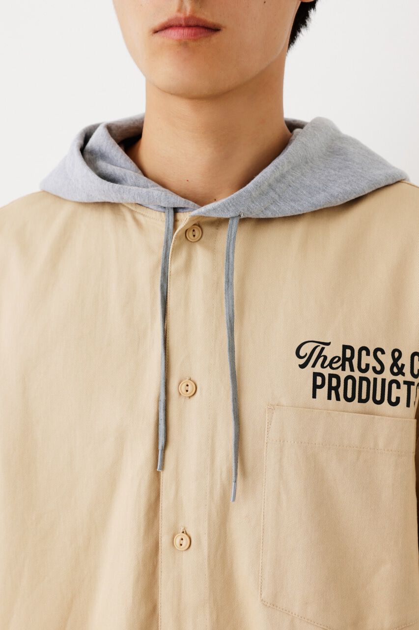 RODEO CROWNS「ワークフードシャツ」|シャツ・ブラウス|