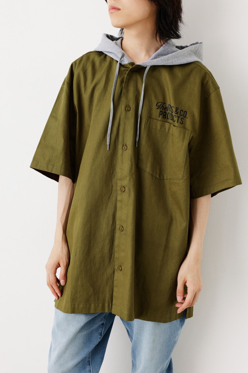 RODEO CROWNS「ワークフードシャツ」|シャツ・ブラウス|